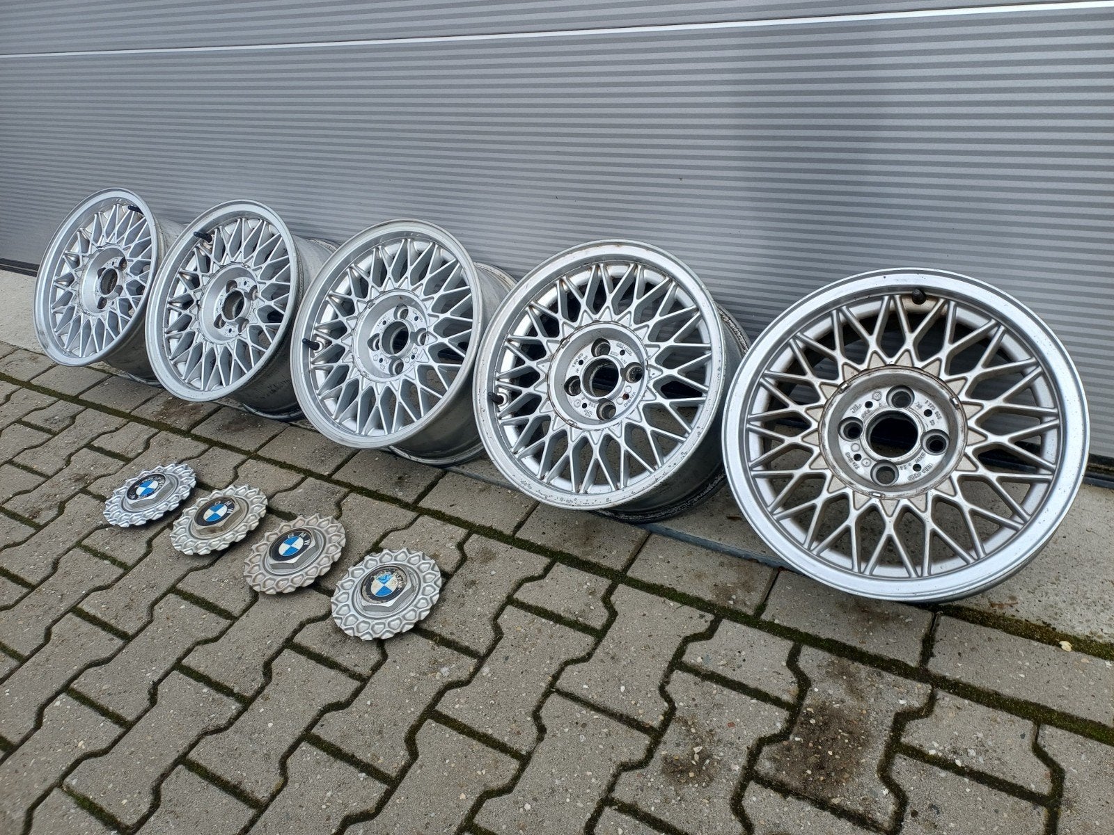 15" BMW E30 BBS KRUISSPAAK VELGEN E30 TOURING 325i 323i BBS, Gebruikt, 15 inch, Velg(en), 7931 TA