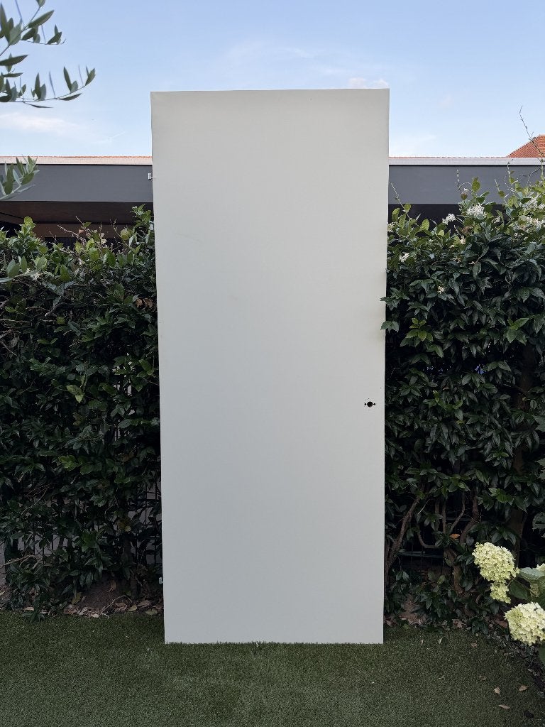 Berkvens opdekdeur wit 231,5 x 91,5 cm, Ophalen, Gebruikt, Binnendeur, 215 cm of meer