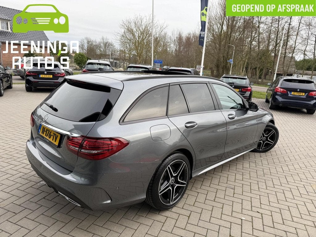 Mercedes C-klasse Estate 200 Business Solution AMG|Pano|Stoe, Automaat, 4 cilinders, 1465 kg, 184 pk