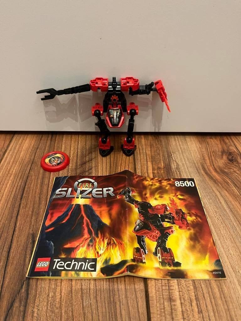 LEGO Technic 8500 Throwbot Slizer, Ophalen of Verzenden, Zo goed als nieuw, Complete set, Lego