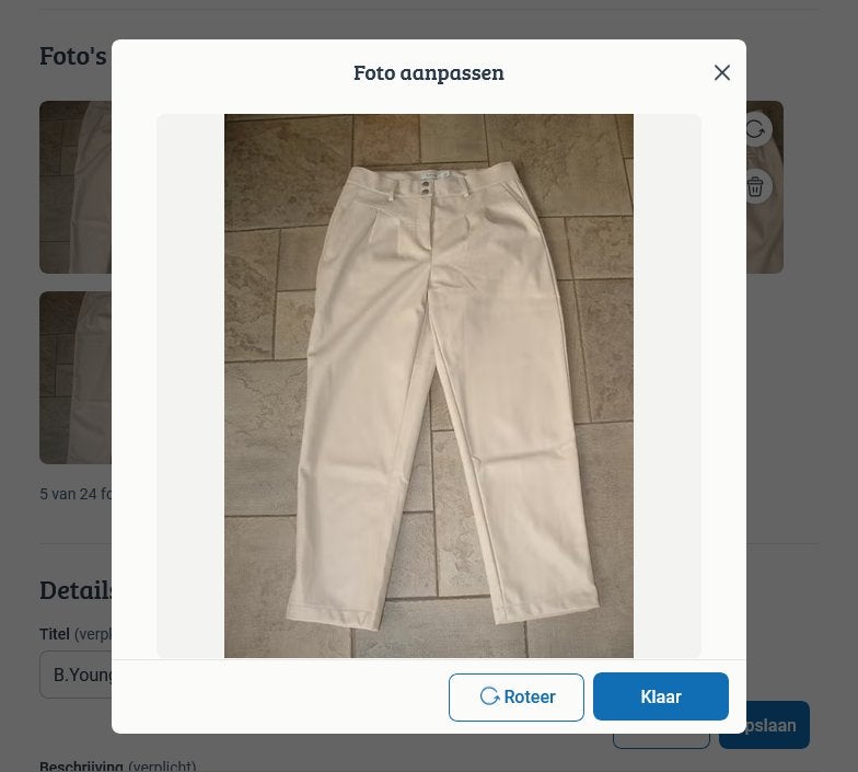B.Young ByDota Faux Leather pants broek maat 36, Kleding | Dames, Zwart, Ophalen of Verzenden, Zo goed als nieuw, Driekwart