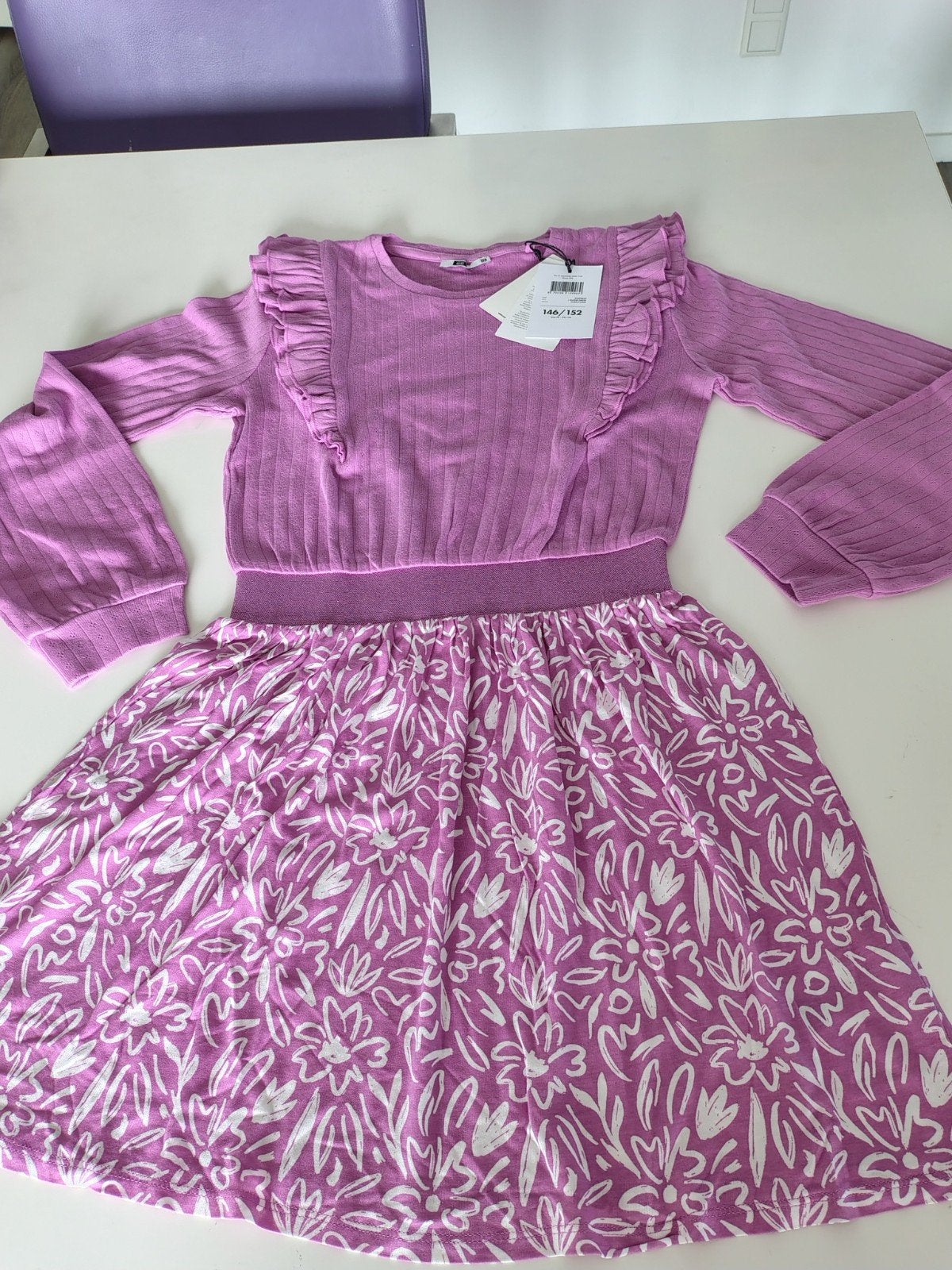 jurkje WE 146/152, Kinderen en Baby's, Kinderkleding | Maat 152, WE, Meisje, Nieuw, Ophalen of Verzenden