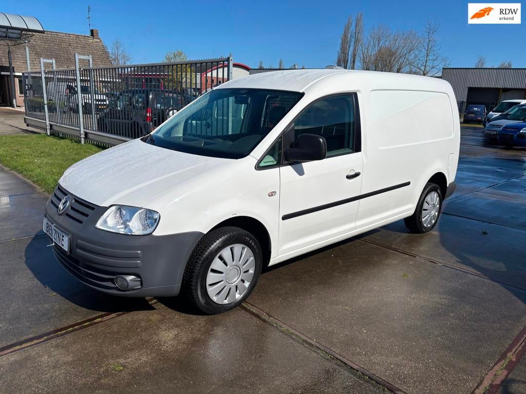 Volkswagen Caddy 1,6 Maxi airco grijs kenteken, Auto's, Bestelauto's, Voorwielaandrijving, 1998 cc, Gebruikt, 4 cilinders