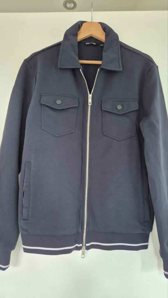 ZGAN! ANTONY MORATO ZOMERJAS BLAUW MT l, Antony Morato, Ophalen of Verzenden, Zo goed als nieuw, Maat 48/50 (M)