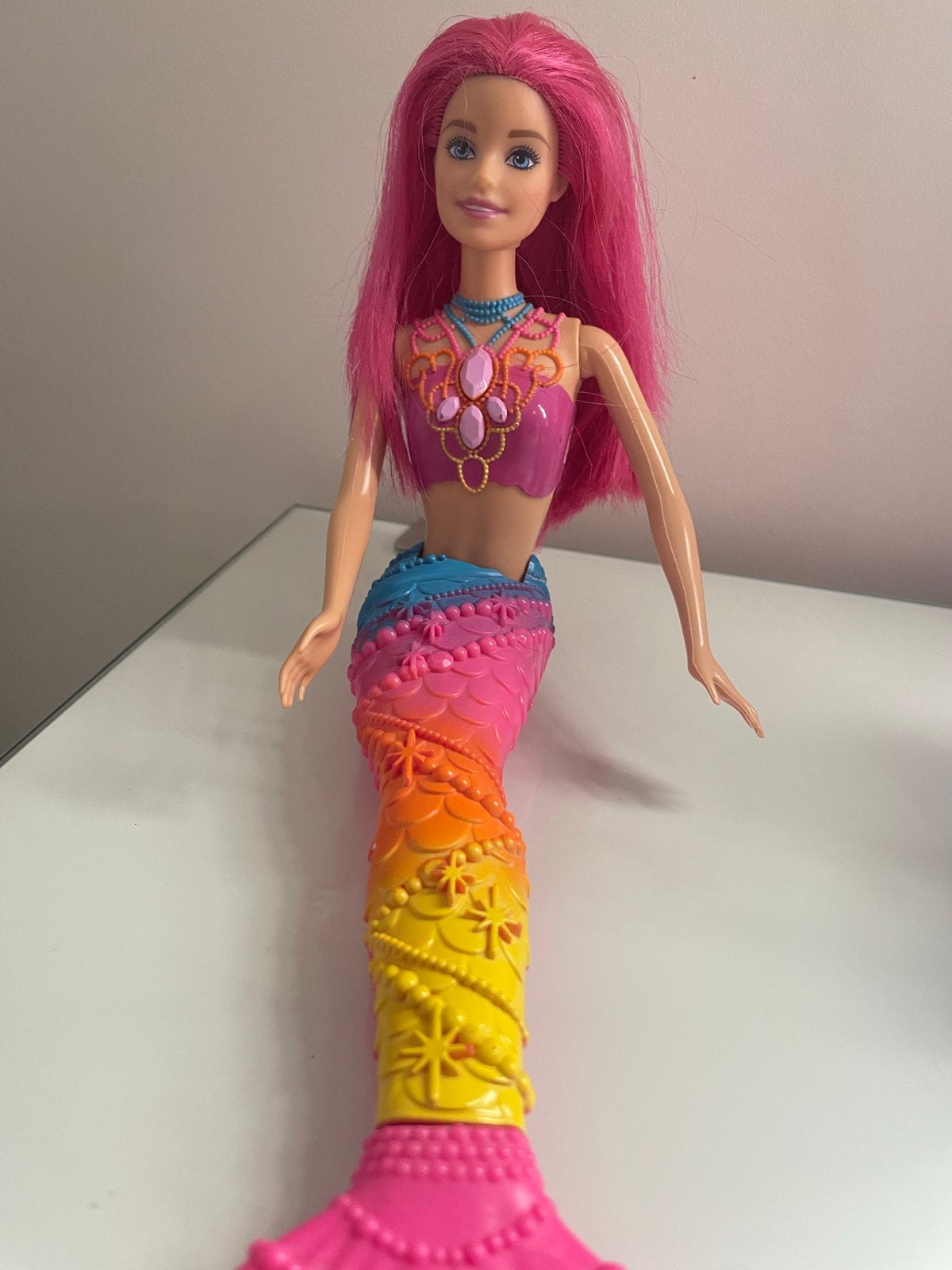 Barbie Zeemeermin met Roze Haar, Ophalen, Zo goed als nieuw, Barbie
