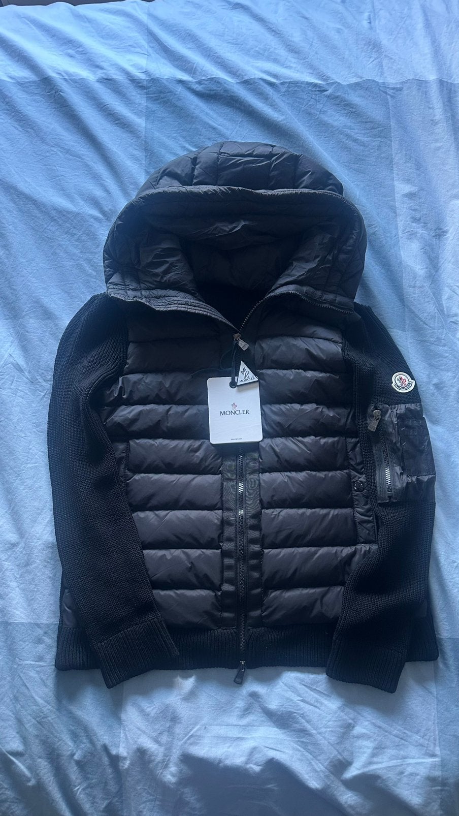 moncler cardigan, Kleding | Heren, Ophalen of Verzenden, Nieuw, Maat 46 (S) of kleiner, Zwart