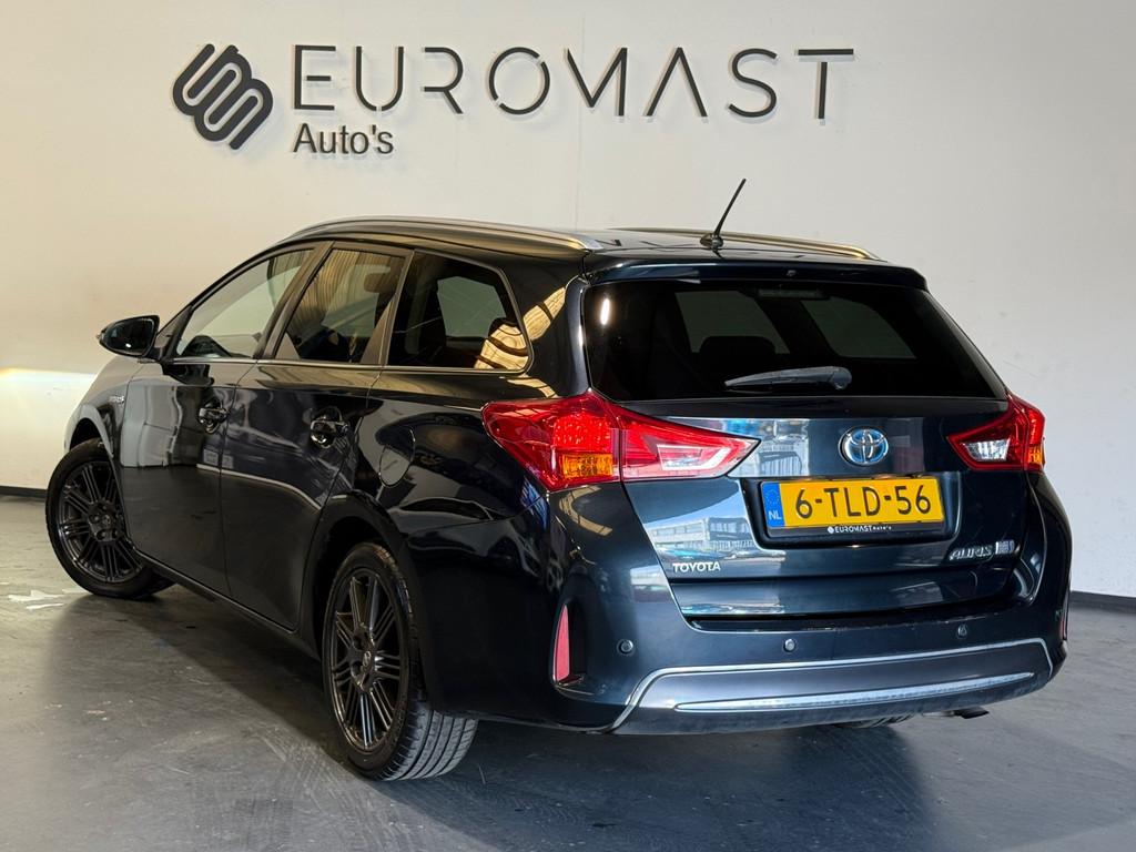 Toyota Auris Touring Sports 1.8 Hybrid Lease+ Panoramadak Na, Euro 5, Stof, Gebruikt, Origineel Nederlands