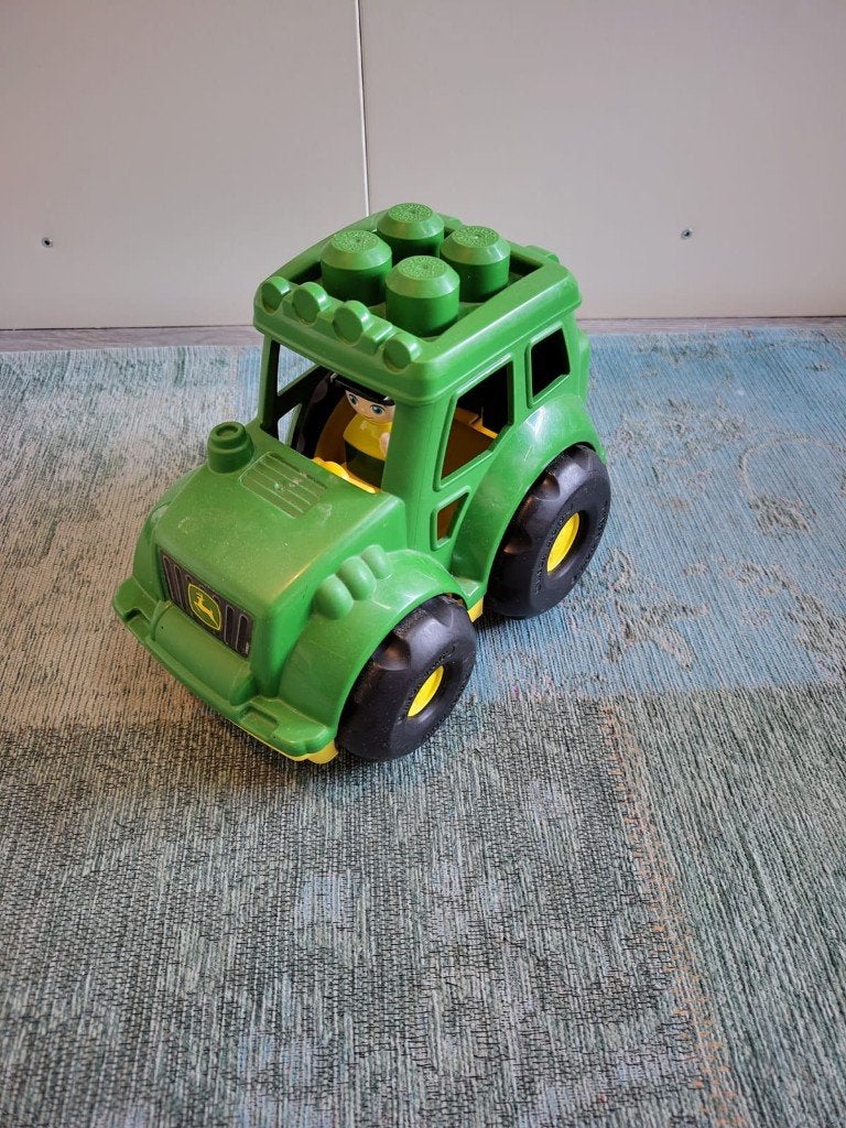 Megabloks traktor, Ophalen, Gebruikt, Megabloks