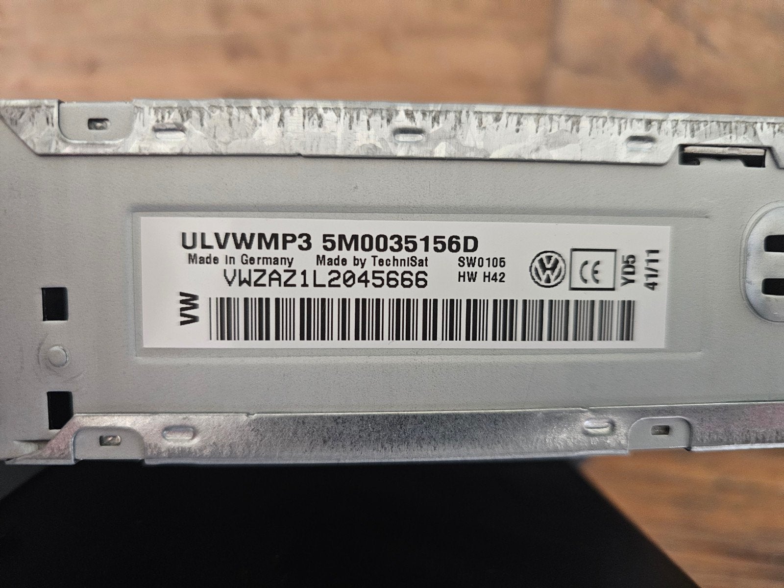 Originele VW autoradio voor Polo, Ophalen of Verzenden, Gebruikt
