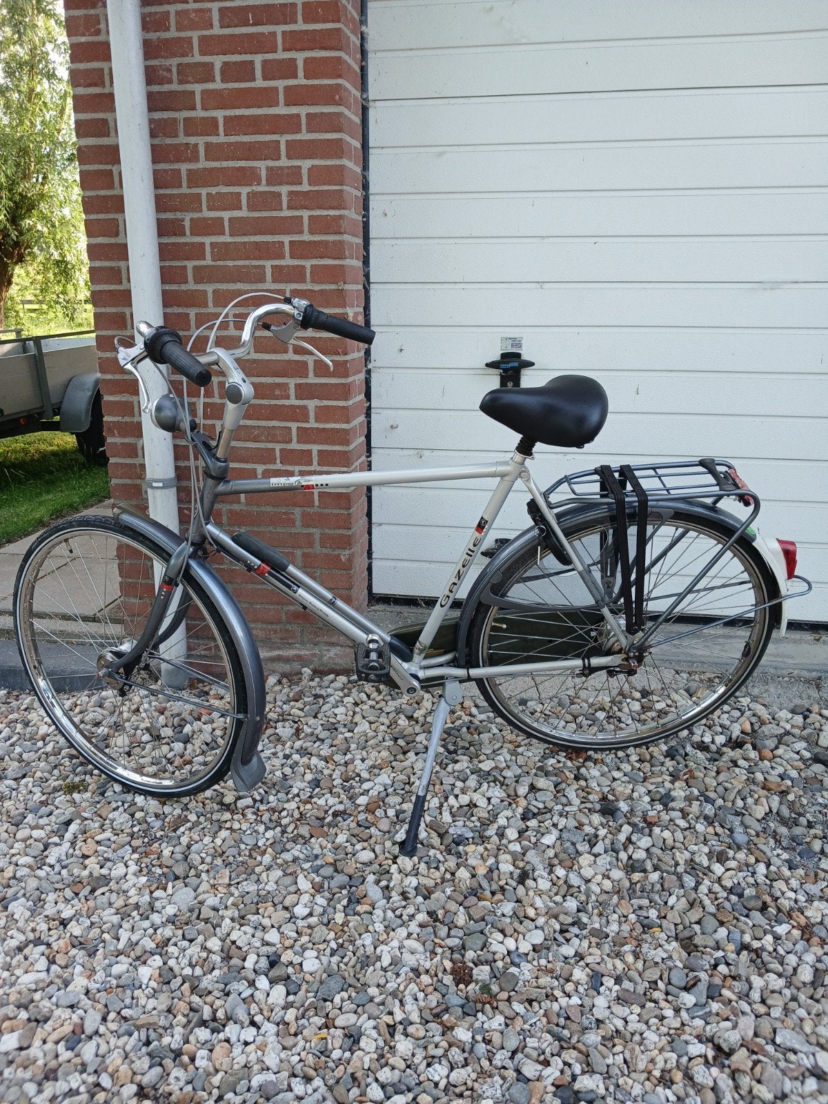 Gazelle Herenfiets .....7 versn. Type Impala, Ophalen, Versnellingen, Zo goed als nieuw, 57 tot 61 cm