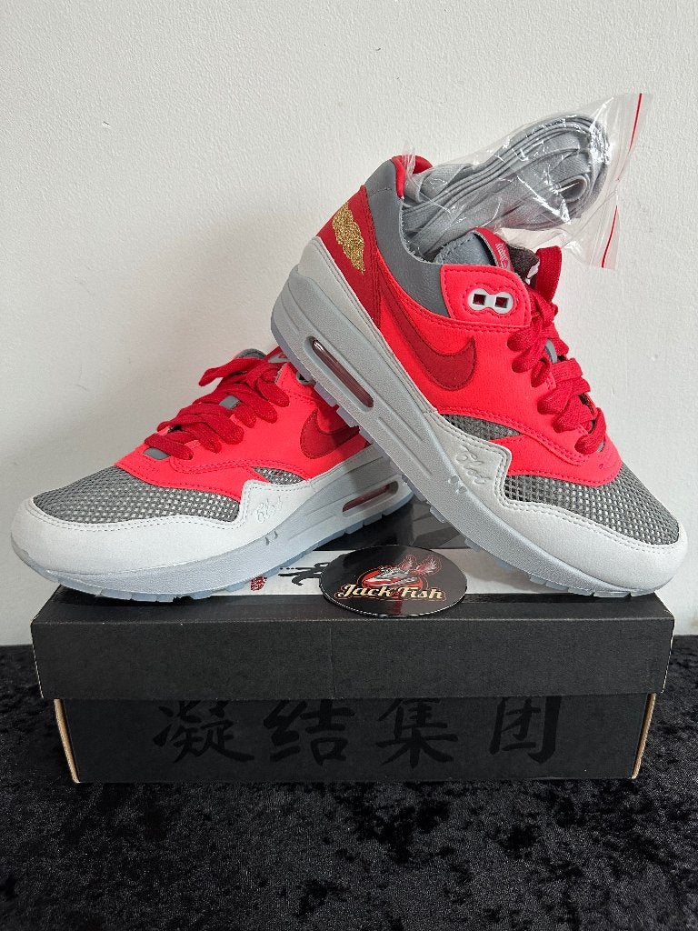 Nike air Max 1 CLOT Solar red - size 36,5, Nike air max, Overige kleuren, Nieuw, Ophalen of Verzenden