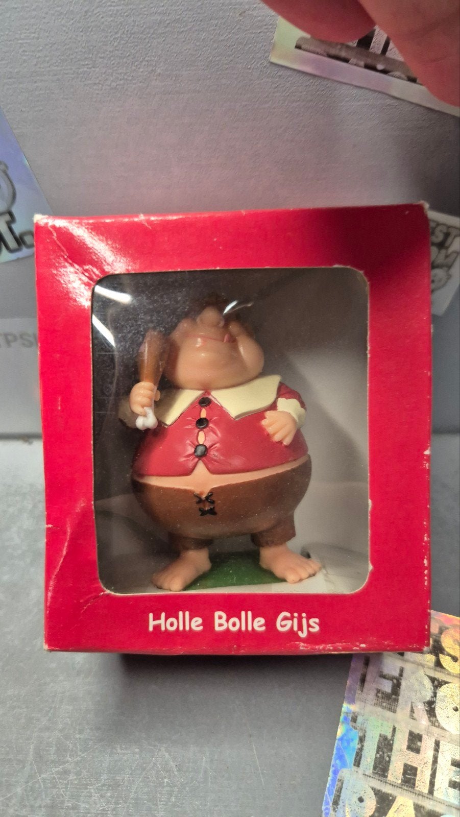 Holle Bolle Gijs beeldje in doosje - Efteling, Verzamelen, Poppetjes en Figuurtjes, Ophalen of Verzenden