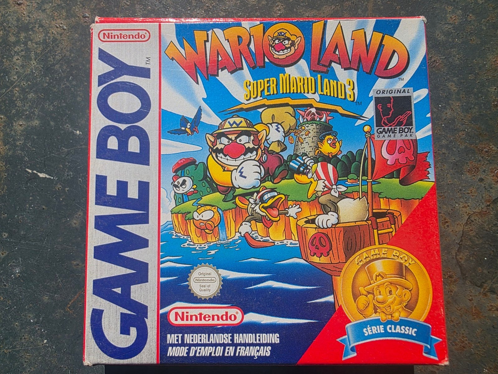 Wario Land Super Mario Land 3 Game Boy CIB Classic Compleet, Gebruikt, 1 speler, Ophalen of Verzenden, Vanaf 3 jaar