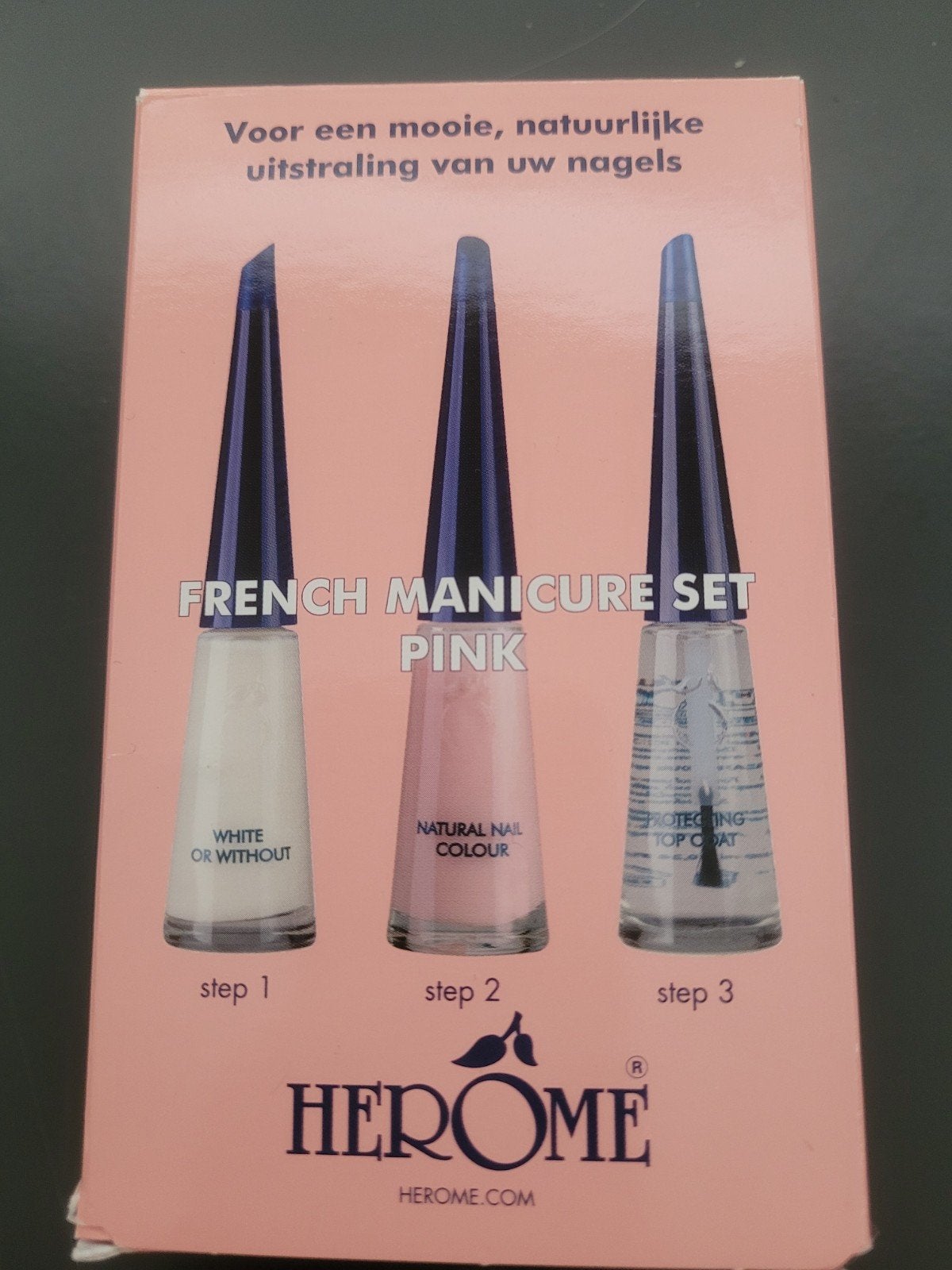 Herome French manicure set, Wit, Nieuw, Ophalen of Verzenden, Handen en Nagels