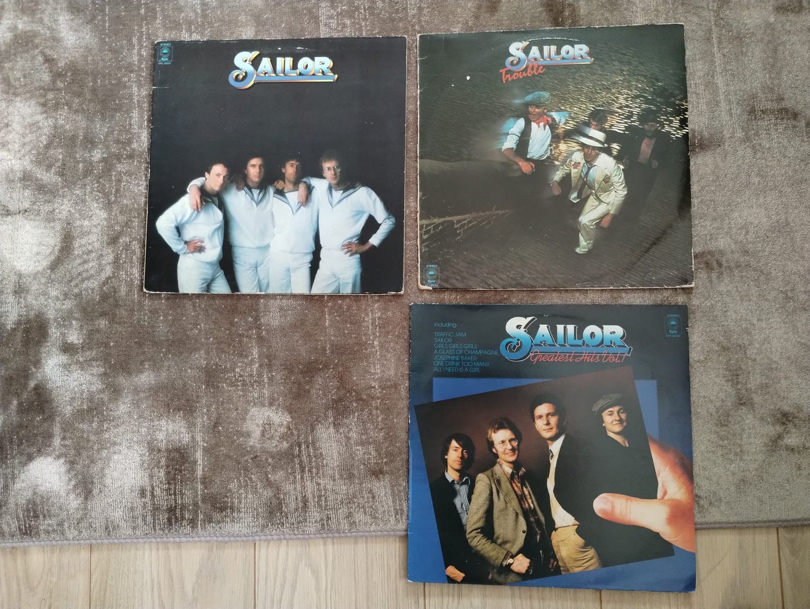 Sailor 3 elpee’s, Ophalen of Verzenden, Gebruikt, 12 inch