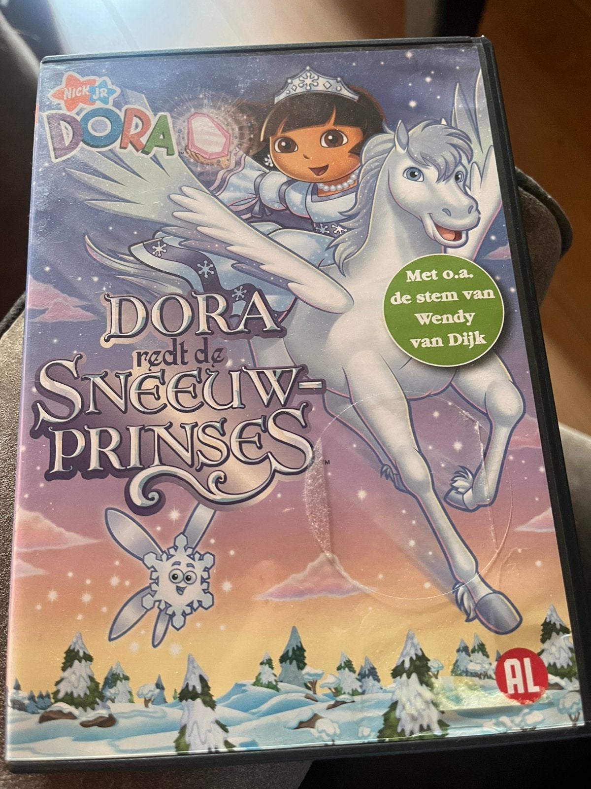 Dora redt de Sneeuwprinses DVD - Wendy van Dijk, Avontuur, Gebruikt, Alle leeftijden, Ophalen of Verzenden