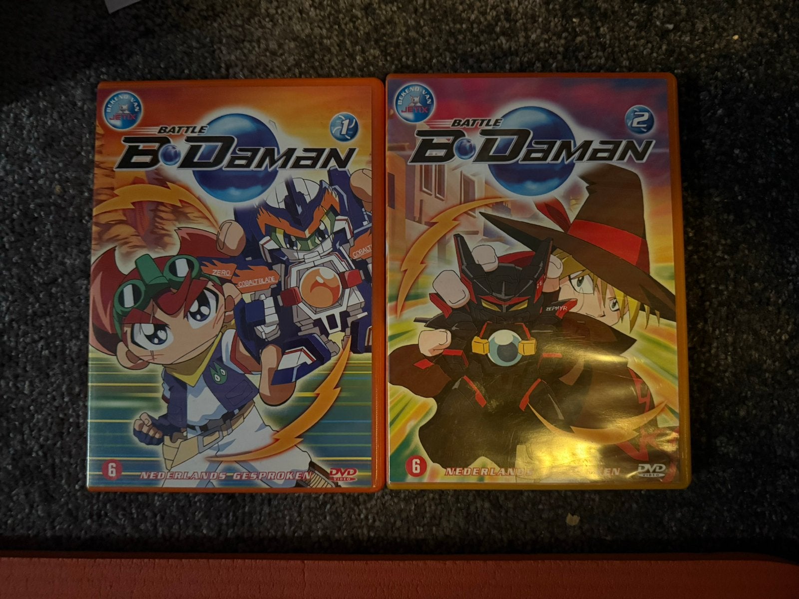 B daman dvd 1-2, Cd's en Dvd's, Alle leeftijden, Ophalen of Verzenden, Zo goed als nieuw