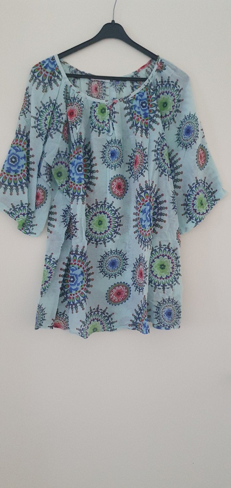Esteem strandjurk/topje met kleurrijke print, maat 38, Maat 38/40 (M), Esteem, Meerkleurig, Ophalen of Verzenden