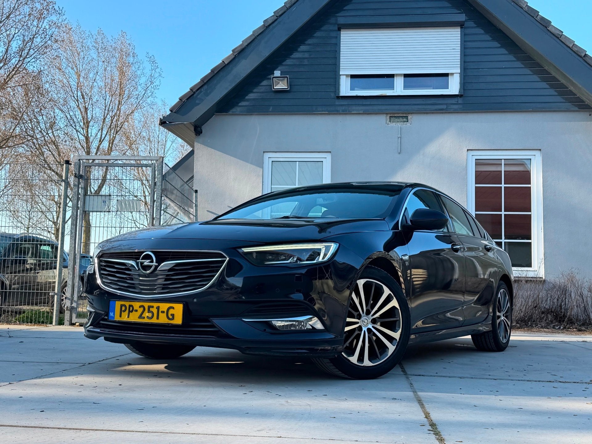 Opel Insignia Grand Sport 1.6 CDTI OPC-Line | Volopties | Au, Auto's, Opel, 4 cilinders, Blauw, Bedrijf, Diesel