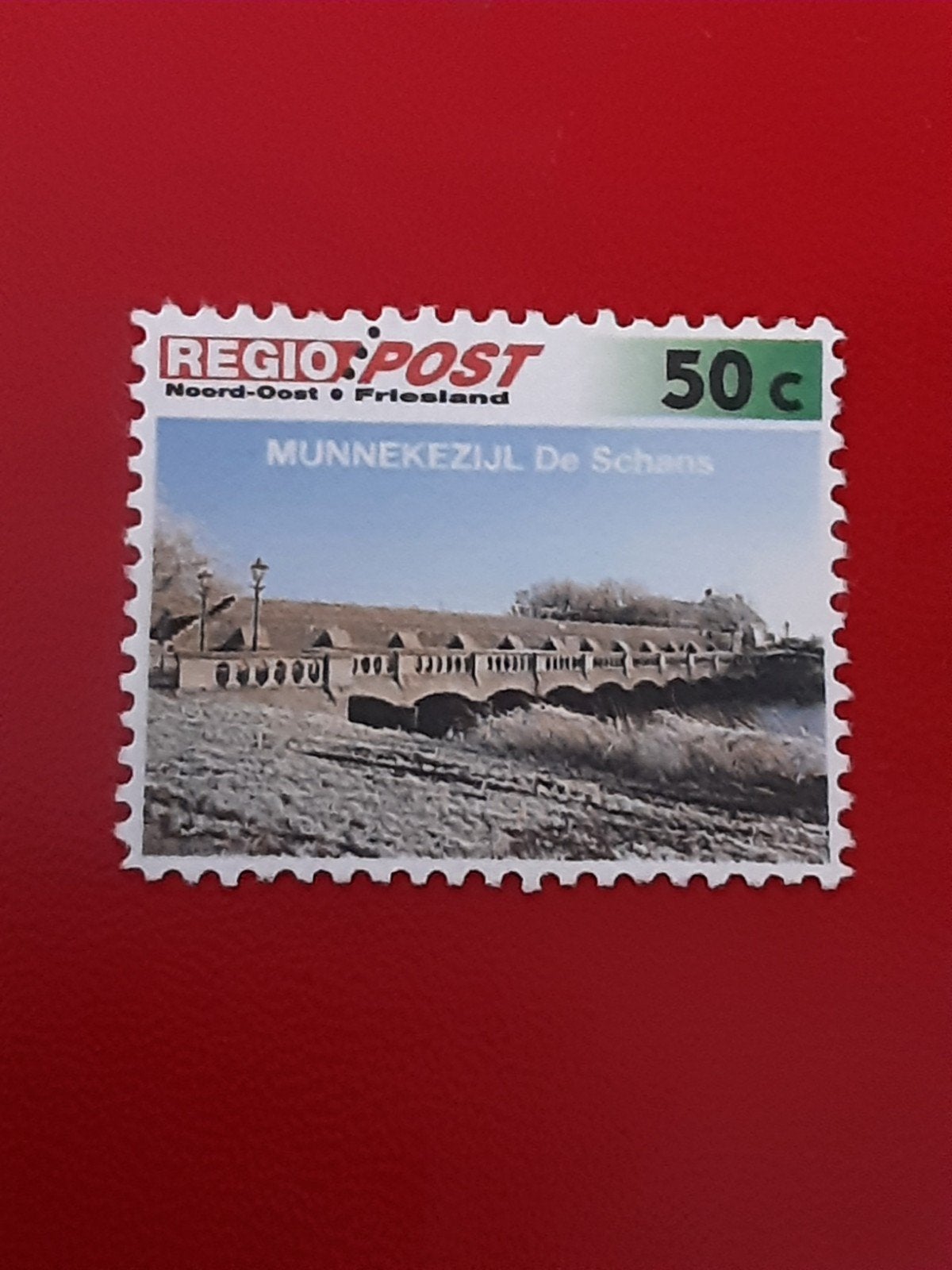 Regiopost.  Munnekezijl De Schans ( gest), Postzegels en Munten, Ophalen of Verzenden