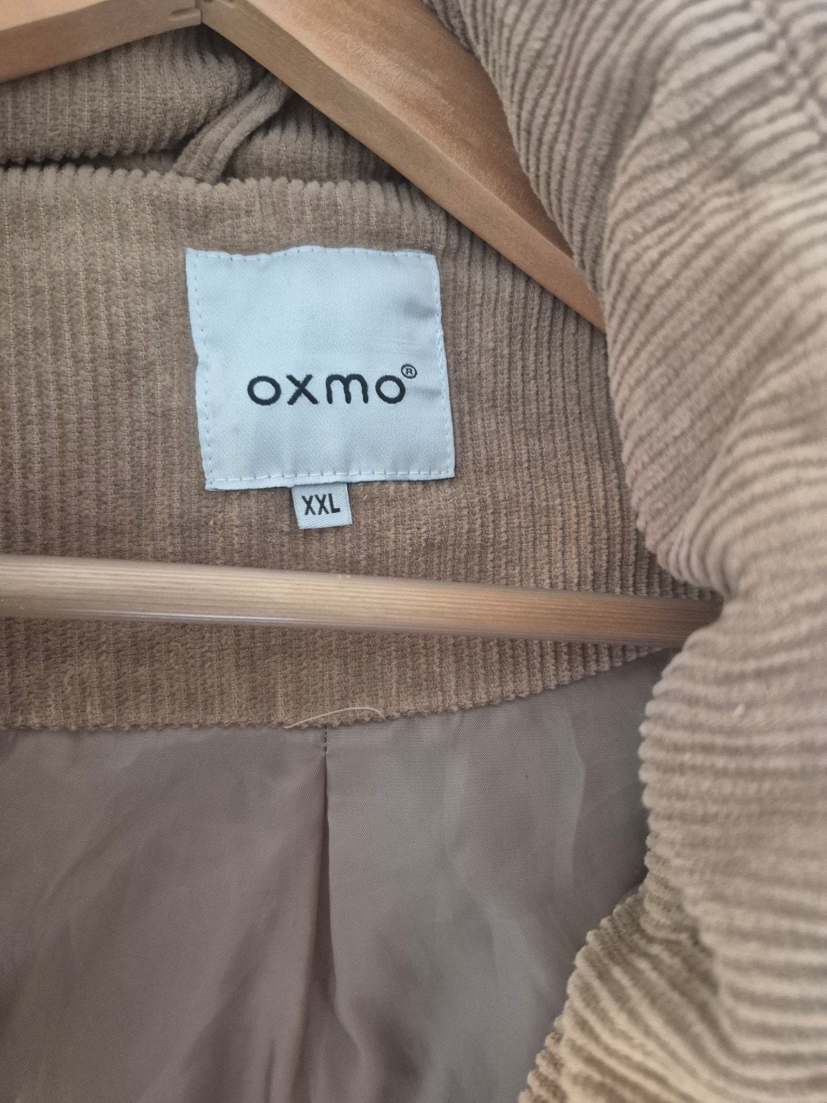 Oxmo Corduroy Bodywarmer Maat XXL, Oxmo, Beige, Maat 46/48 (XL) of groter, Ophalen of Verzenden