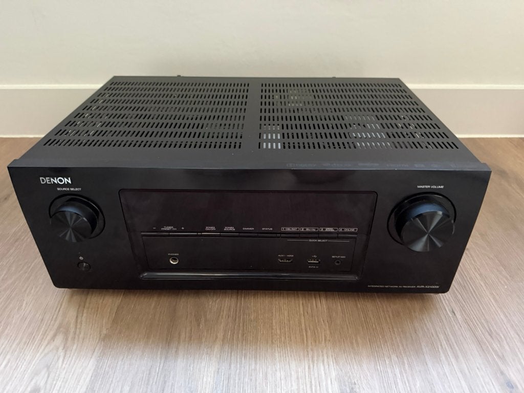 Denon AVR-X2100W 7.2 Receiver | 4K | WiFi | Home Cinema, Ophalen, Denon, Zo goed als nieuw, 120 watt of meer