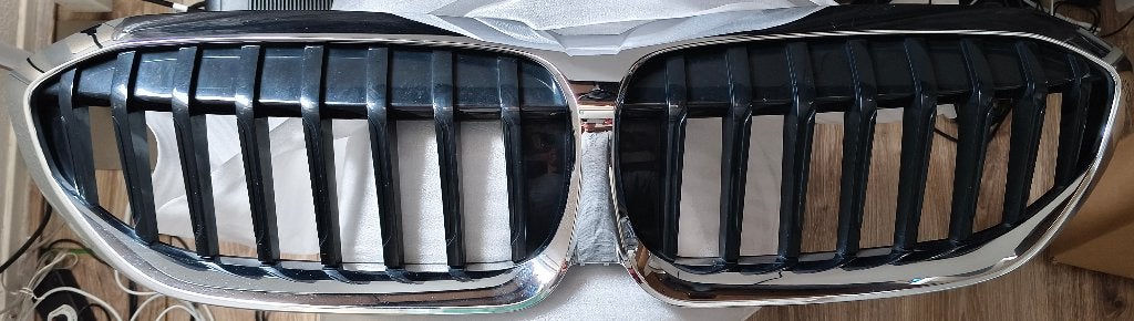 Originele Grill (Chrome) voor BMW 3 G20/ G21 2019 >, Gebruikt, Voor, Ophalen of Verzenden, BMW