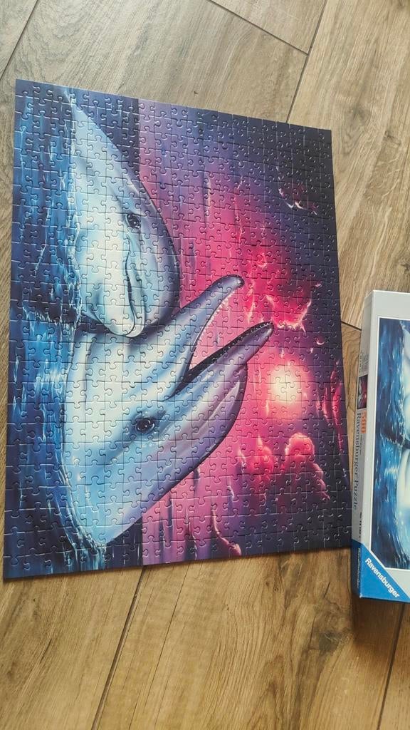 Ravensburger dolfijnen puzzel 500 stukjes, Ophalen