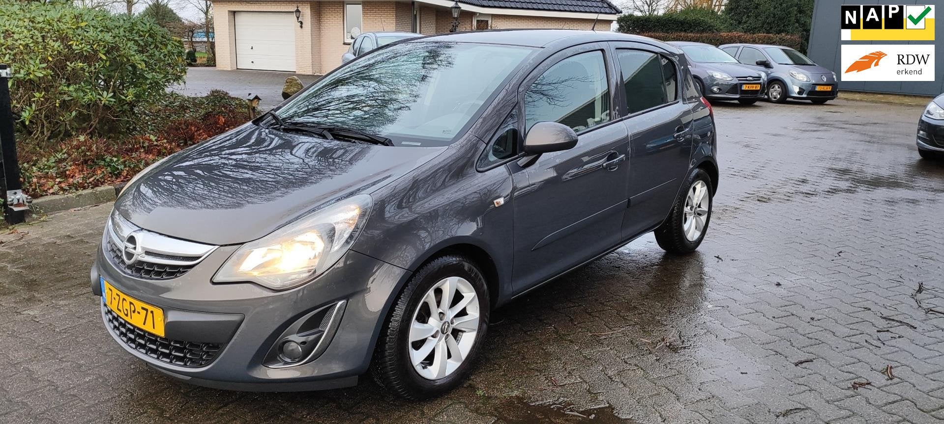 Opel Corsa 1.4-16V Design Edition bj 2015 airco, Voorwielaandrijving, Euro 5, Gebruikt, 1398 cc