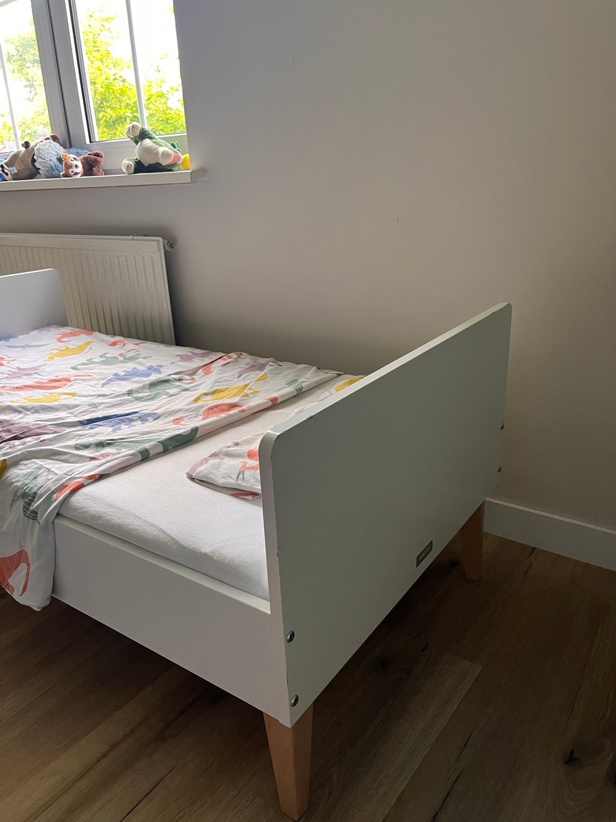 Bopita peuterbed 70x140, Ophalen, Gebruikt, 70 tot 85 cm, Lattenbodem