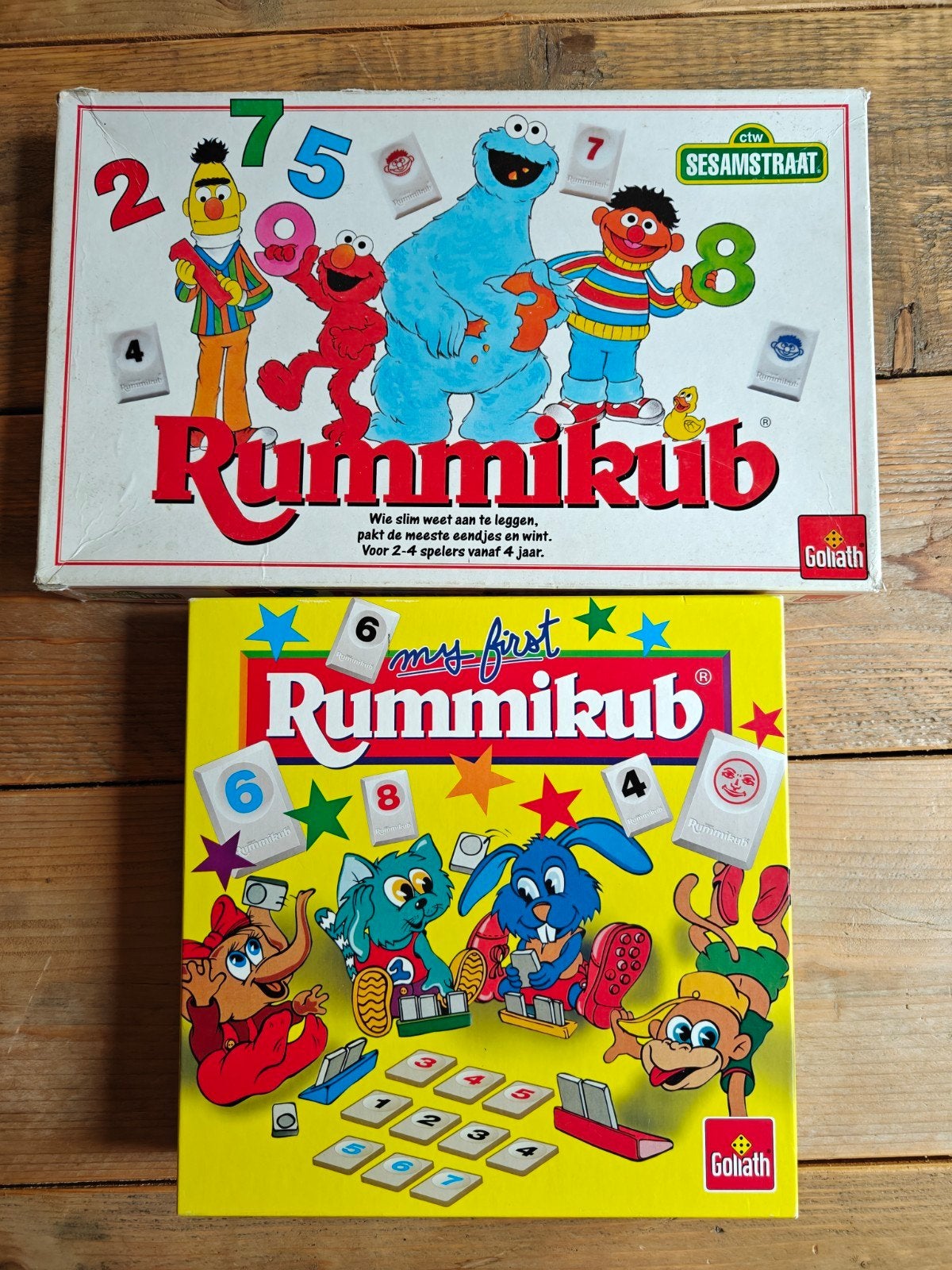 2 X Rummikub junior., Ophalen of Verzenden, Goliath., Goliath., Goliath.