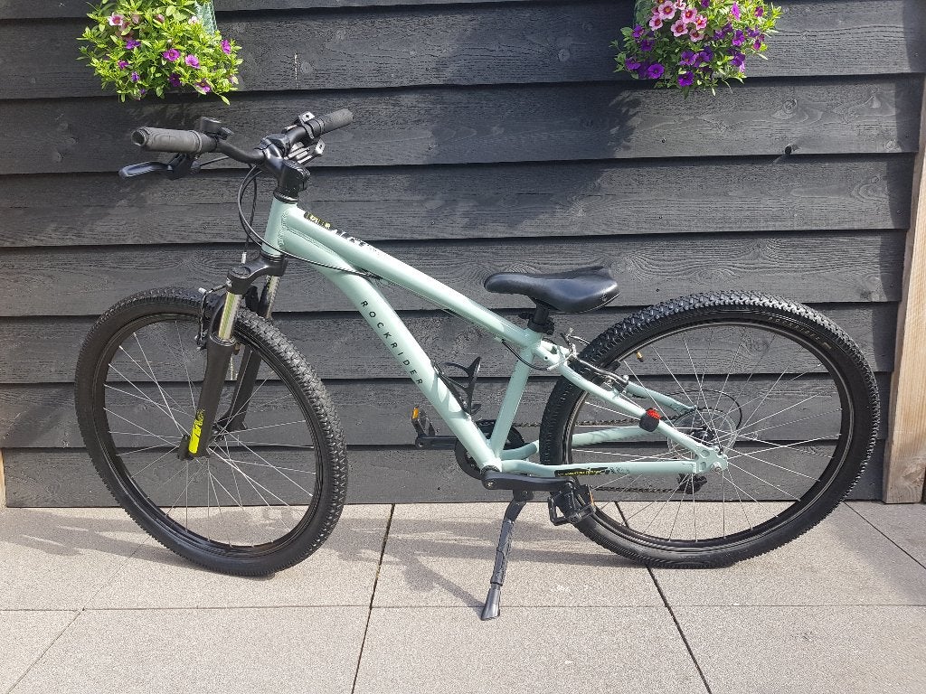 Nieuwstaat Decathlon Rockrider, Ophalen, 20 inch of meer, Velgrem, Zo goed als nieuw