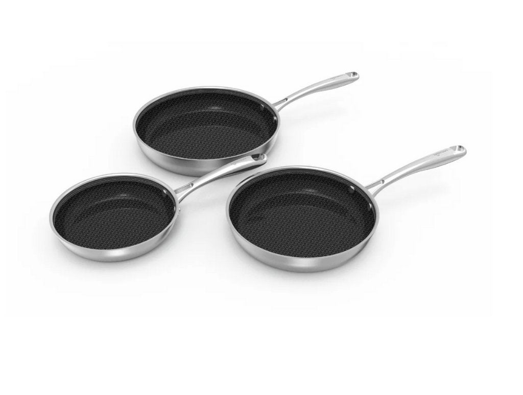 Safecourt Hybride koekenpan 20cm gezocht, Huis en Inrichting, Ophalen of Verzenden, Nieuw, Rvs, Koekenpan of Braadpan