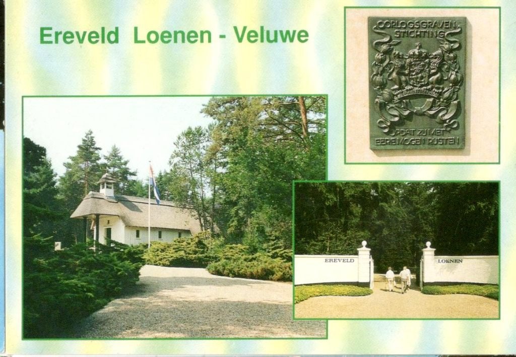 Ereveld Loenen Veluwe   Oorlogsgravenstichting militairen, Verzamelen, Verzenden, 1980 tot heden, Ongelopen, Politiek en Historie