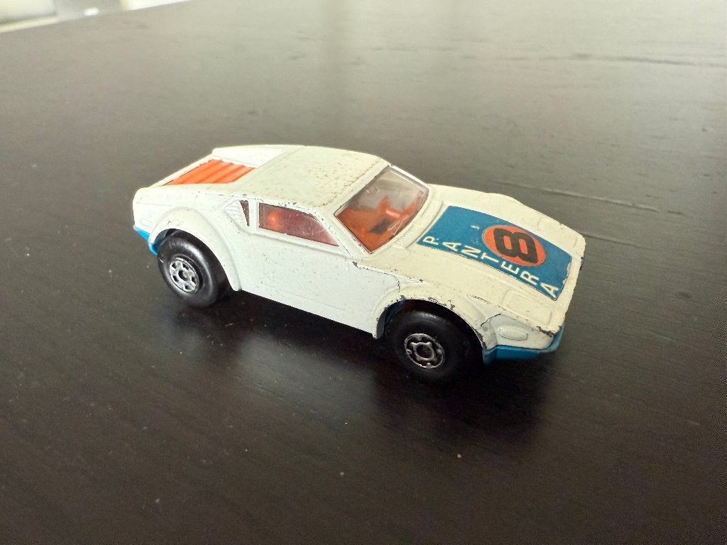 Matchbox SuperFast No 8 De Tomaso Pantera, Ophalen of Verzenden, Gebruikt, Auto, Matchbox