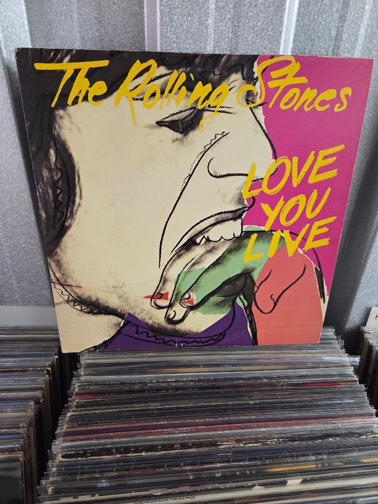 Vinyl 2lp ROLLING STONES: LOVE YOU LIVE, Cd's en Dvd's, Vinyl | Rock, Originele persing, Ophalen of Verzenden, Gebruikt, 12 inch