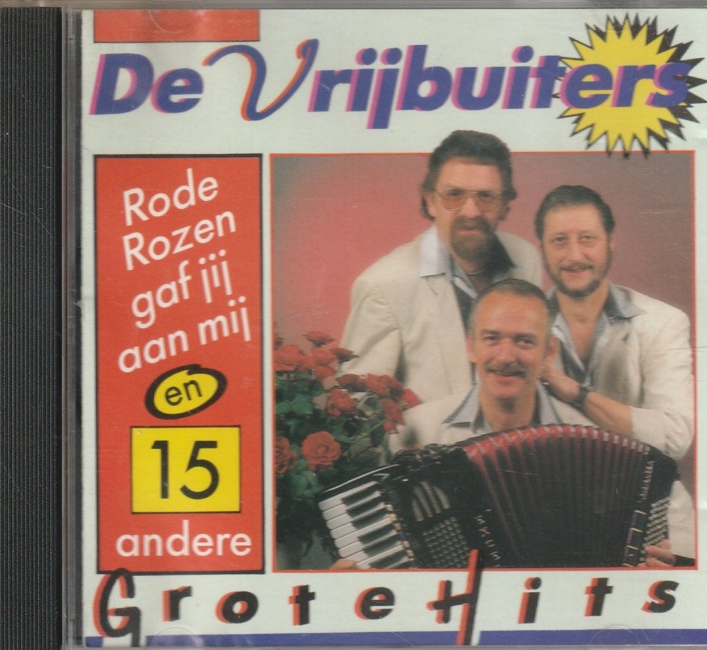 De Vrijbuiters Rode Rozen, Cd's en Dvd's, Verzenden, Zo goed als nieuw, Levenslied of Smartlap