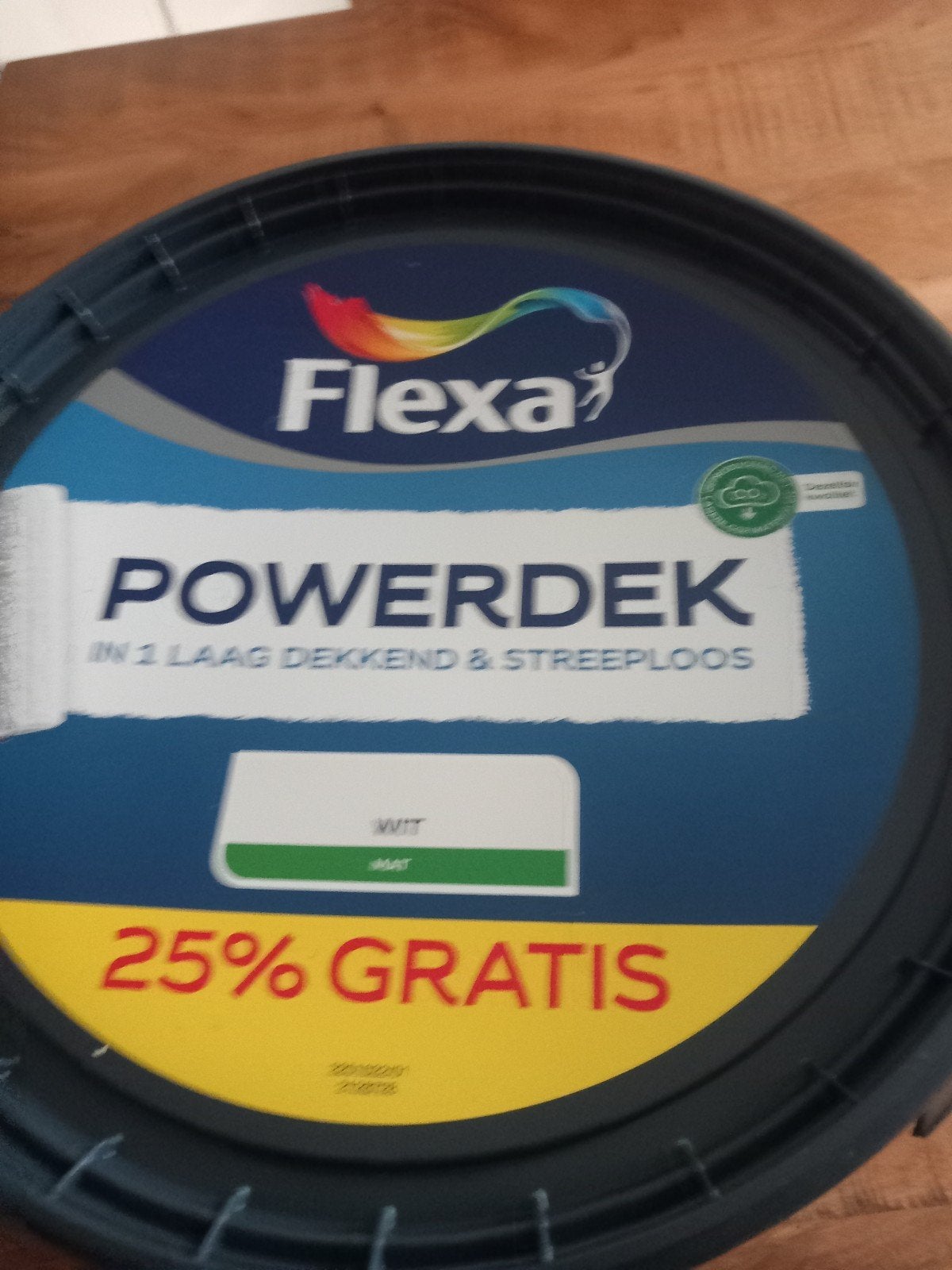 Flexa Powerdek Muurverf Wit Mat - 25% Gratis, Ophalen, 5 tot 10 liter, Wit, Nieuw