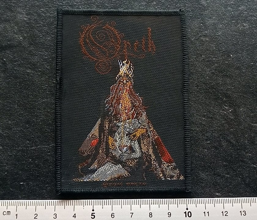 Opeth vrij  mooie en nieuwe Persephone 2016 patch o115, Ophalen of Verzenden, Nieuw, Kleding
