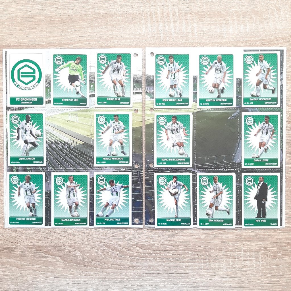 FC Groningen voetbalplaatjes seizoen 2007-2008 NIEUW staat!, Verzenden, Nieuw, Overige binnenlandse clubs, Poster, Plaatje of Sticker
