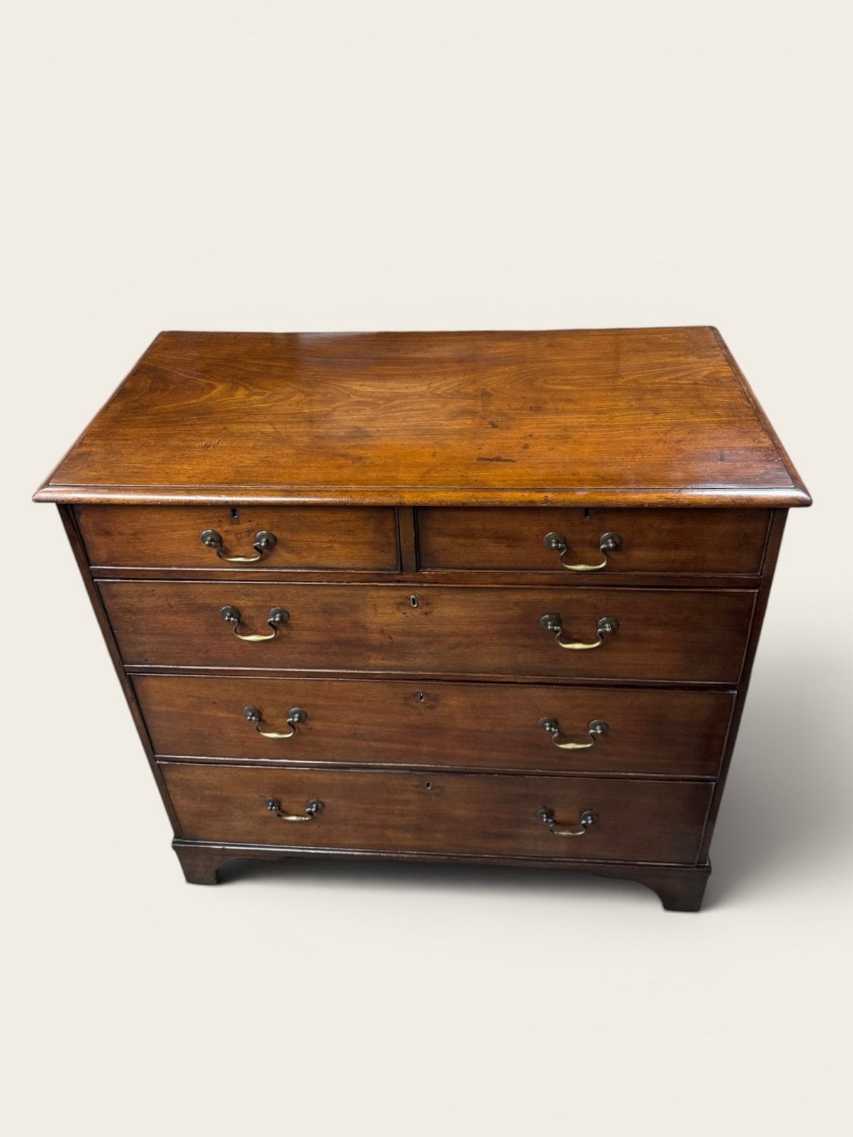 Antieke Engelse  Ladekast, Mahonie Hout, ca. 1780, Ophalen