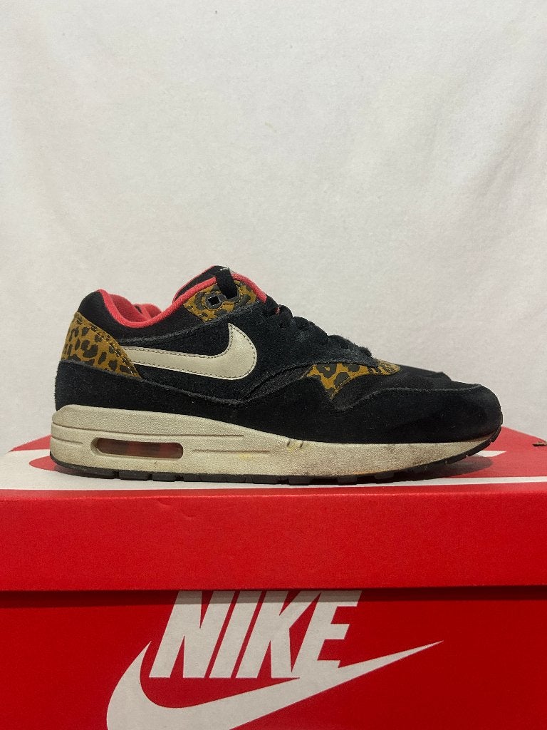 ALS NIEUW! Maat 40 - Nike Air Max 1 Leopard Black, Kleding | Dames, Schoenen, Verzenden, Zwart, Nike, Nike