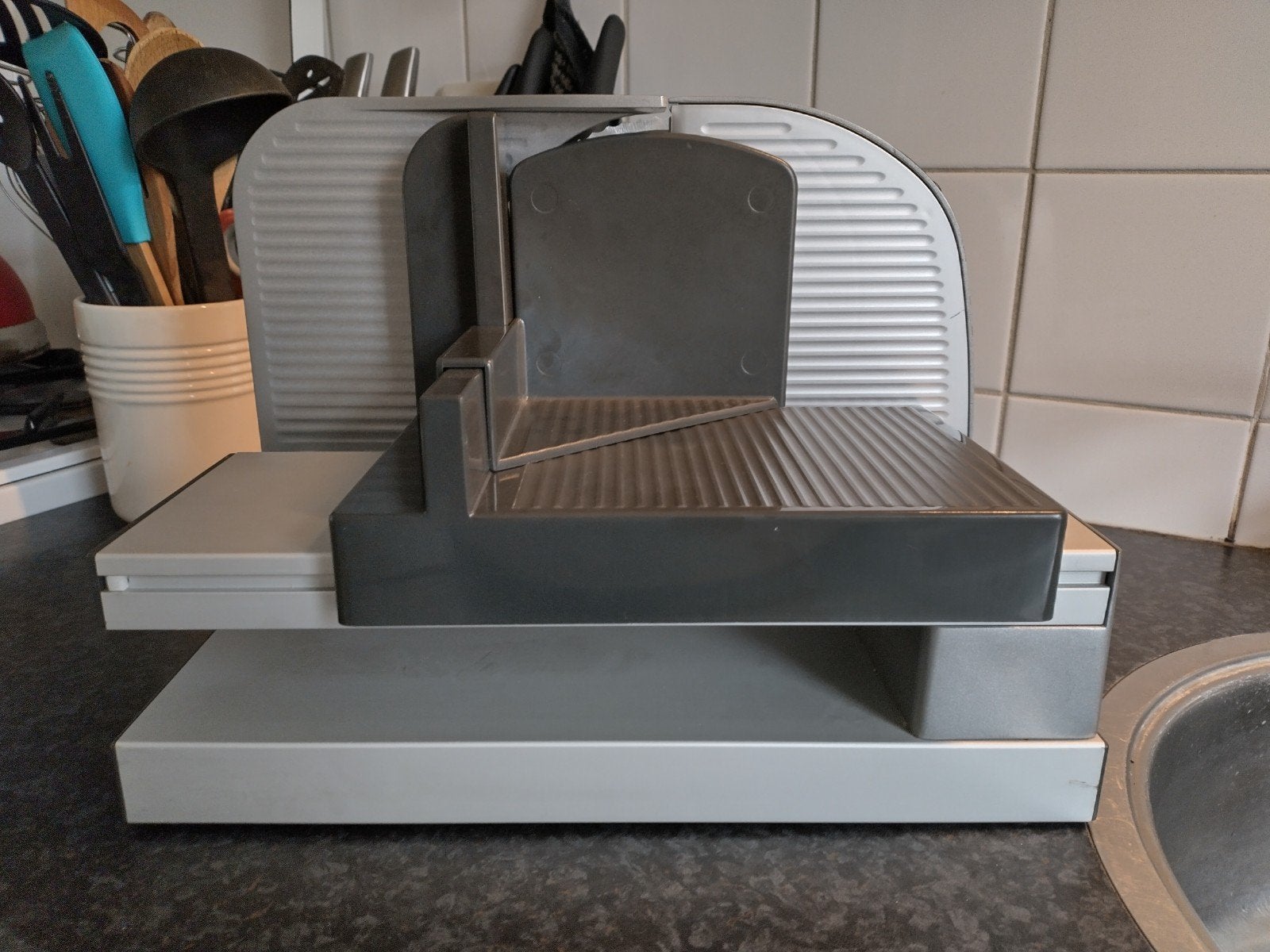 Snijmachine Bifinett, Huis en Inrichting, Keuken | Keukenbenodigdheden, Ophalen, Gebruikt, Metaal, Snijmachine