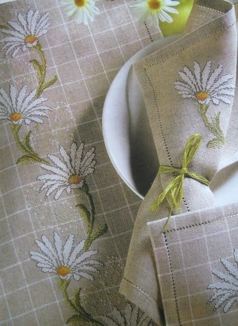 Borduurpatroon  Margriet rand   nr 2011, Verzenden, Nieuw, Handborduren, Patroon