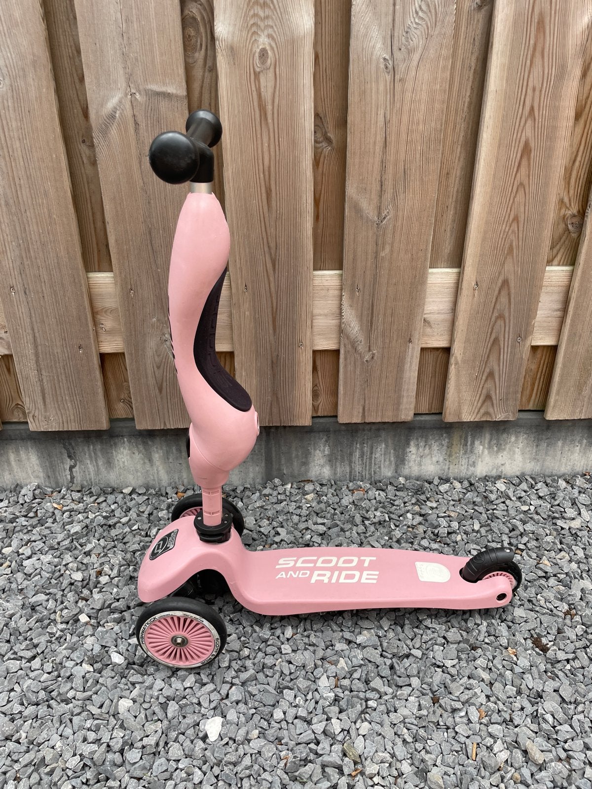 Scoot & Ride step roze, Ophalen, Zo goed als nieuw, Gewone step