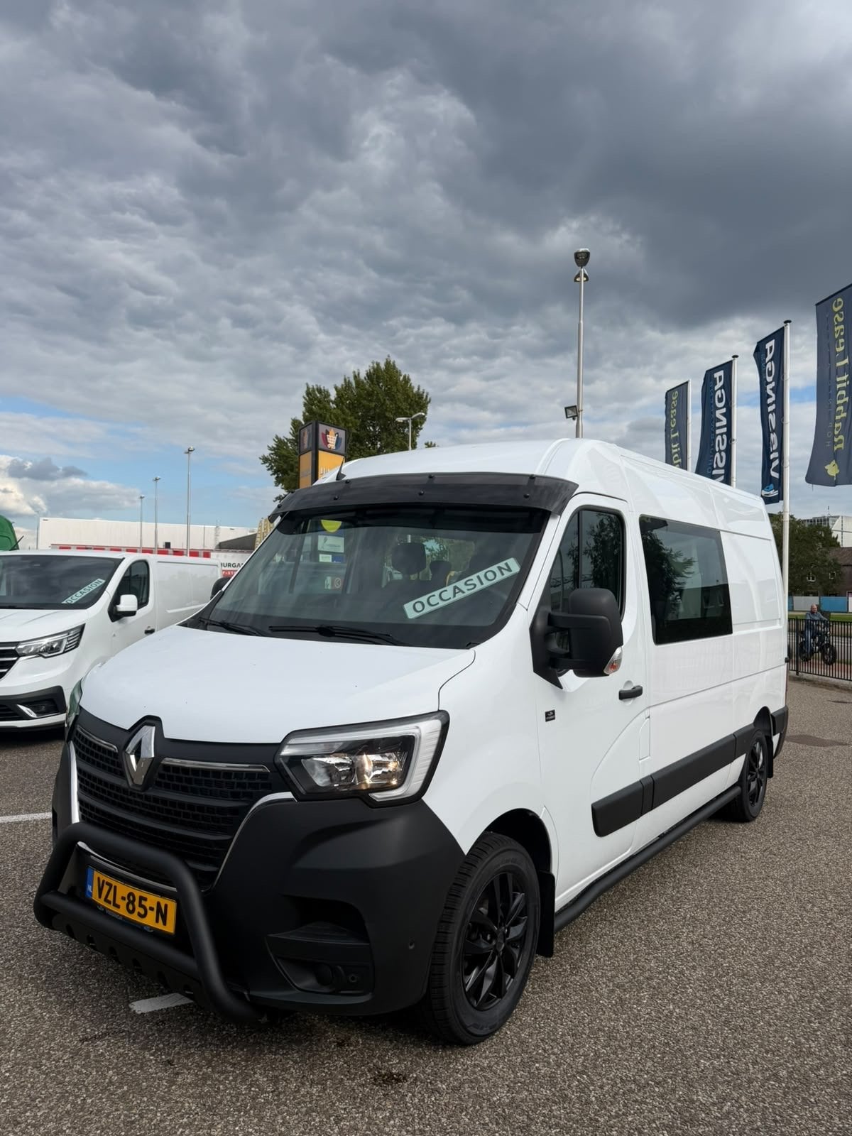 Renault Master T35 2.3 dCi 180 pk dubbel cabine 18.467 km!, Auto's, Voorwielaandrijving, Gebruikt, 4 cilinders, Met garantie (alle)