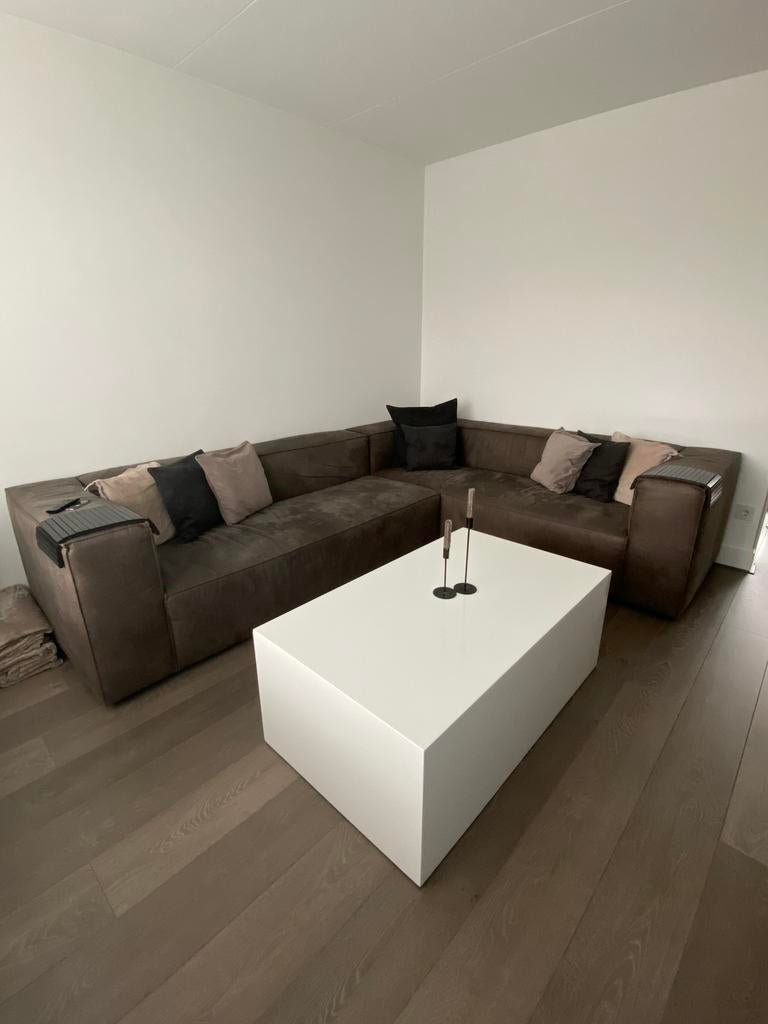 Salontafel hoogglans wit, Ophalen