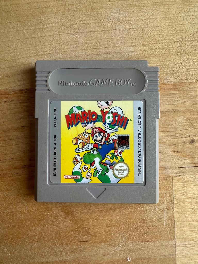 Gameboy | Mario & Yoshi (EU) (Original 1991), Avontuur en Actie, Verzenden, 1 speler, Zo goed als nieuw