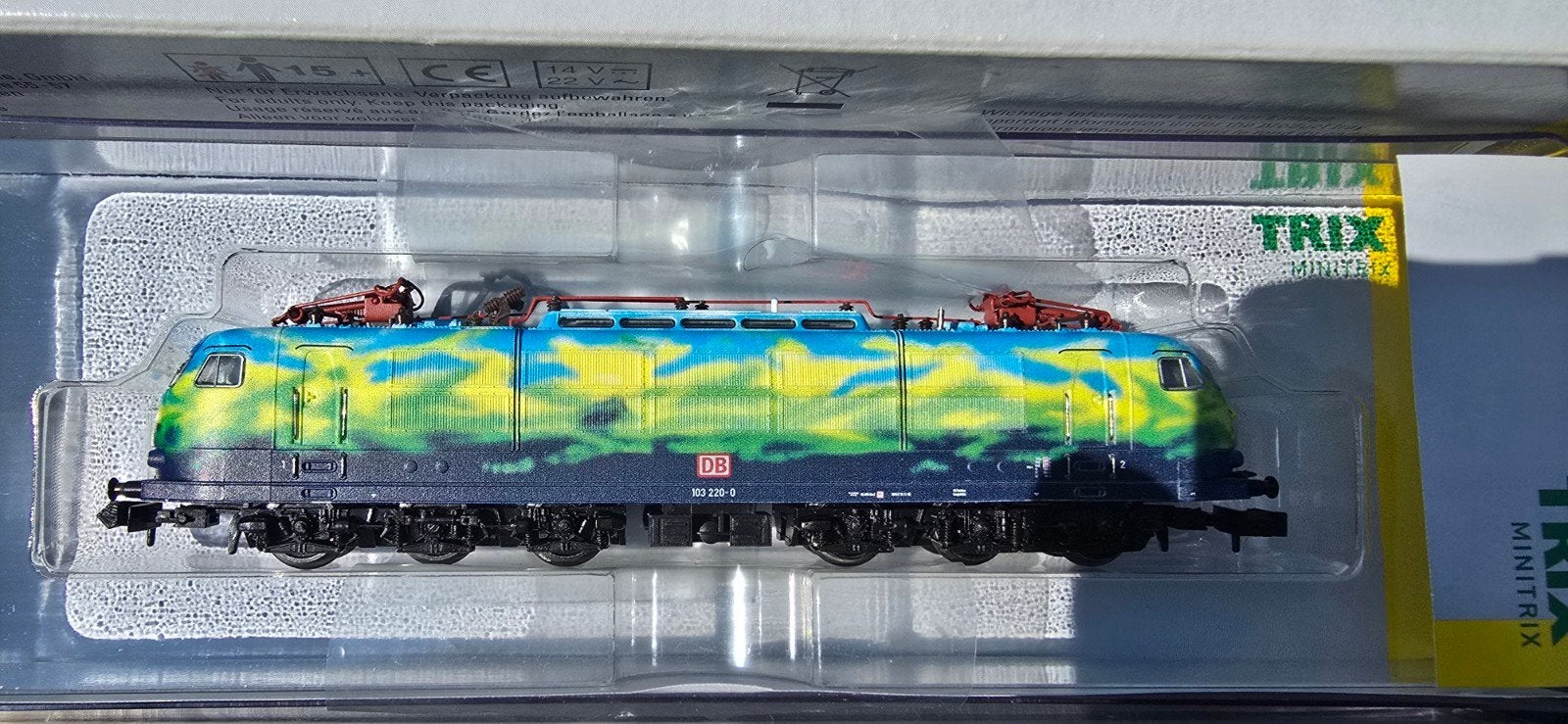 Minitrix 16343 br103 Touristik dcc sound top ovp!, Trix, Ophalen of Verzenden, Zo goed als nieuw, Gelijkstroom