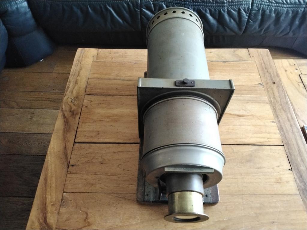 stereopticon 1914  draagbare  Victor  projector, Ophalen of Verzenden